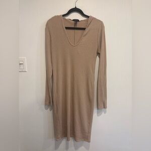 Forever 21 Ribbed Knit Bodycon Sweater Dress